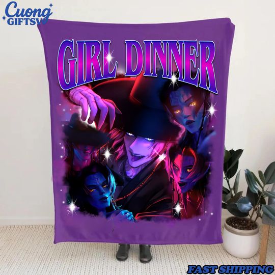 Discover K-Pop Demon Hunters Saja Boys Mystery Fleece/Sherpa Blanket,Saja Boys Theme Blanket ,Kpop Demon Saja Boys Blanket, Saja Boys Fan Gift