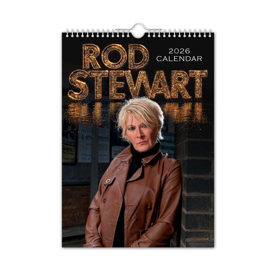 Discover Rod Stewart - 2026 Wall Calendar // Funny / Christmas / Birthday / Gift Idea / Present / Novelty / Humour / Secret Santa