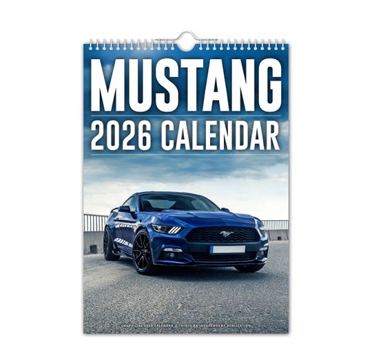 Discover Mustang - 2026 Wall Calendar // Cars / Motoring / Nostalgic / Christmas / Birthday / Gift / Present / Novelty / Humour