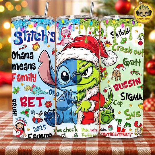 Discover Six Seven Bruh Christmas Meme  , Green Guy 20oz Tumbler Wrap Design, Trendy 6-7 Holiday Tumbler Printable