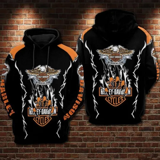 Discover Harley Racing Davidson 3D Hoodie for Men and Women