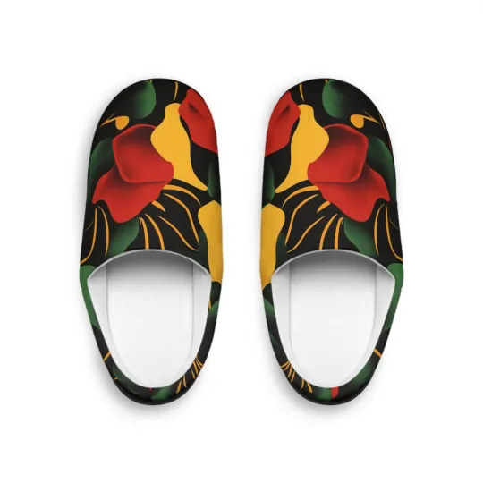 Discover Floral Cozy Indoor Slippers for Women Gift for Her Mothers Day Relaxation