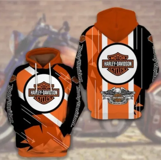 Discover Harley Racing Davidson 3D Hoodie , Unisex Adults S-5XL