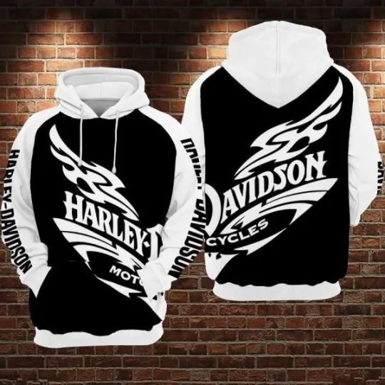 Discover Harley Racing Davidson 3D Hoodie , Unisex Adults S-5XL