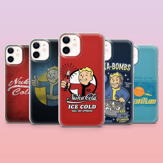 Nuka Cola Wasteland Falllout Phone Case for iPhone 17 Pro, 16, 15, 14, 13, 12