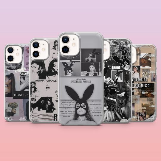 Ariana Music Phone Case for iPhone 13-17 Pro