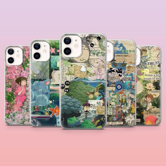 Spirited Away Ghibli Phone Case for iPhone 17 Pro, 16, 15, 14, 13, 12