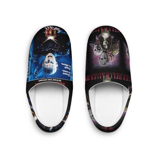 Discover Horror Movie Poster Slippers | Indoor Slippers
