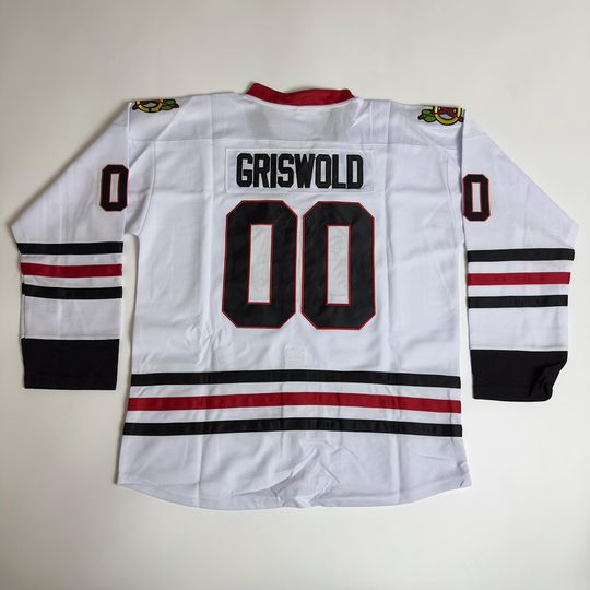 Clark Griswold #00 Hockey Jersey X-Mas Christmas Vacation The Movie Men Custom hockey jersey
