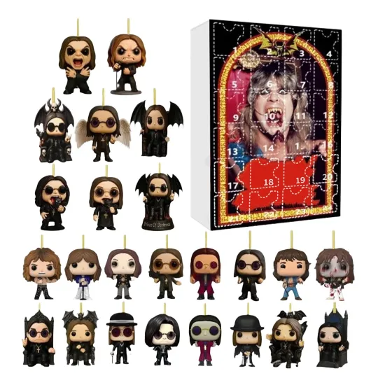 Discover OZ 2025 Advent Calendar Xmas 24-days Surprise Countdown Christmas Fans Gift