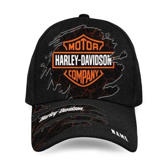 Personalized Harley Motor Racing Davidson Classic Cap Gift