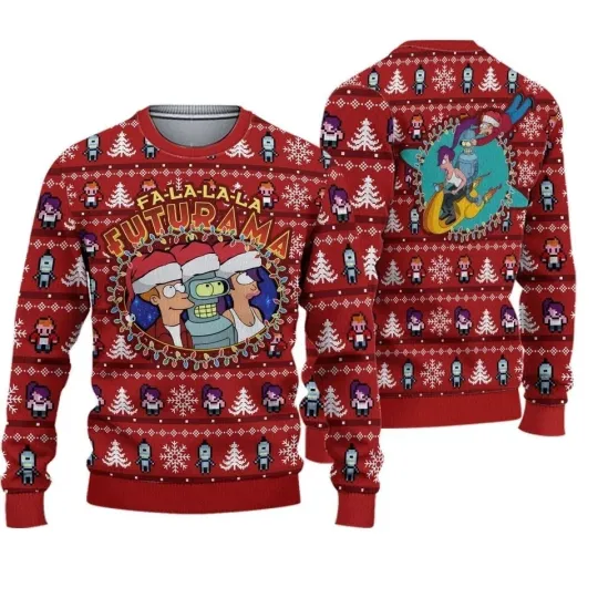 Christmas Futurama Ugly Sweater