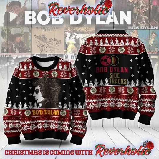 Christmas Holiday Bob Dylan Side Tracks Ugly Christmas