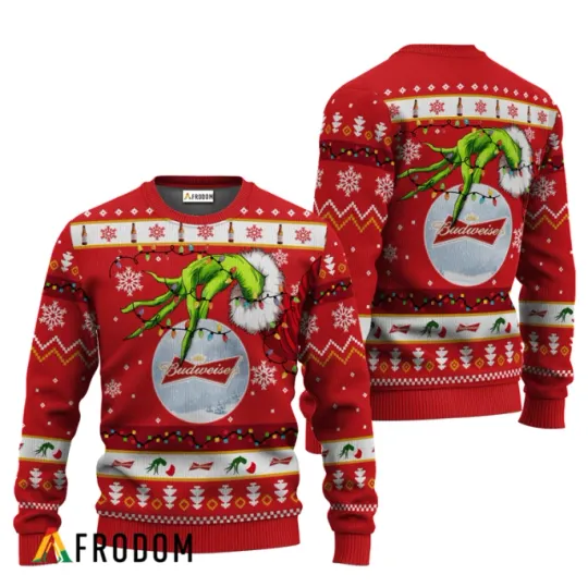 Discover The funny character Hand Beer Can Ugly Christmas Sweater