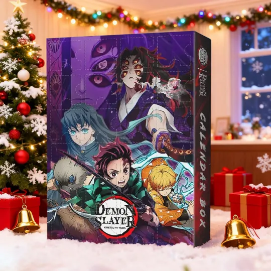 Discover 2025 demon Advent Calendar Countdown 2D Acrylic 24Days Blind Box Boys🎁