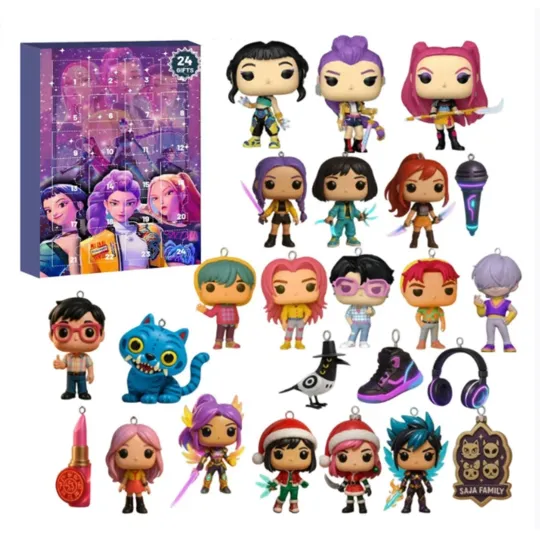 Discover 3D Kpop Devil Hunters Advent Calendar Countdown Calendars Christmas Gifts