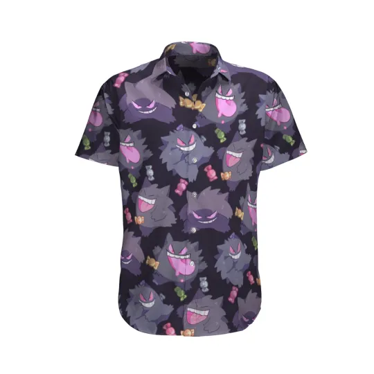 Gengar Hawaiian Shirt for Men