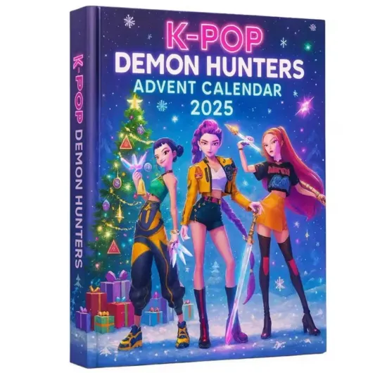 Discover KPOP DEVIL HUNTERS ADVENT CALENDAR RUMI MIRA ZOEY CHRISTMAS COUNTDOWN 2025