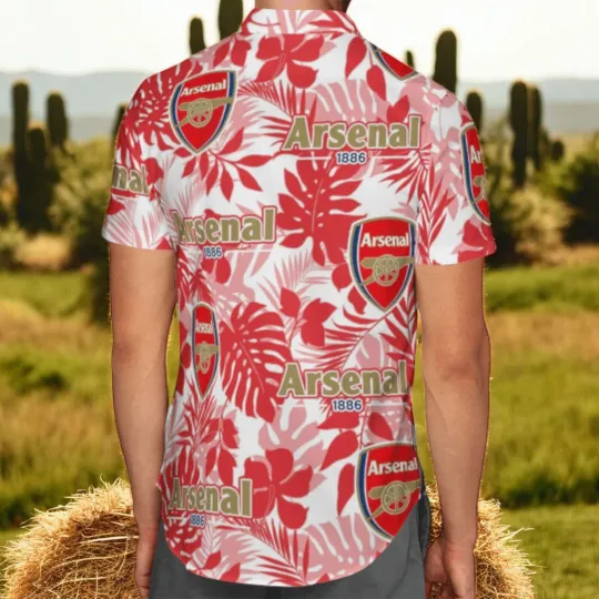 Discover Arsenal 1886 Hawaiian Shirt2