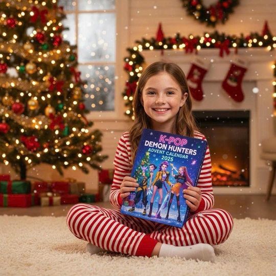 Discover K-Pop Advent Calendar 2025 | 24-Day Surprise Figures | Anime Idol Gift Box | Christmas Collectible Set| H078W
