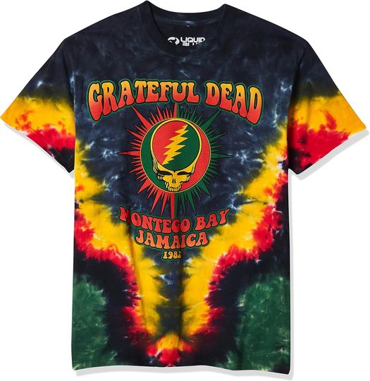 Liquid Blue Men's Grateful Dead Montego Bay T-Shirt