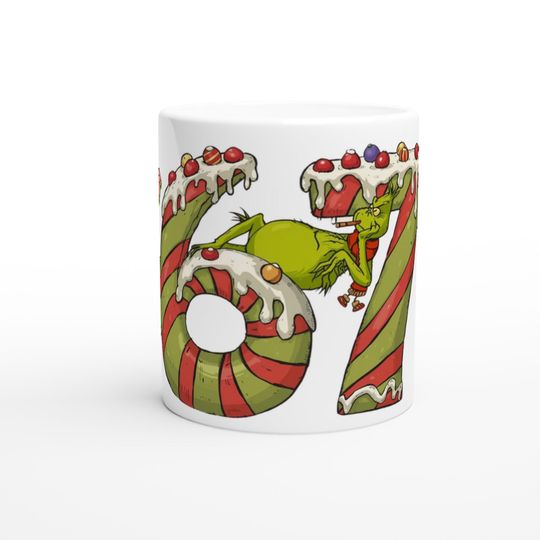 Discover funny character figure with the number 67 11oz Ceramic Mug