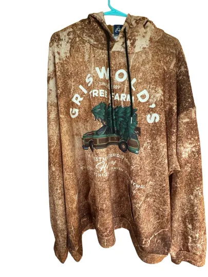 Discover Ugly Christmas Sweater 2XL Hoodie Griswold Tree Farm Sweatshirt Men’s / Women’s