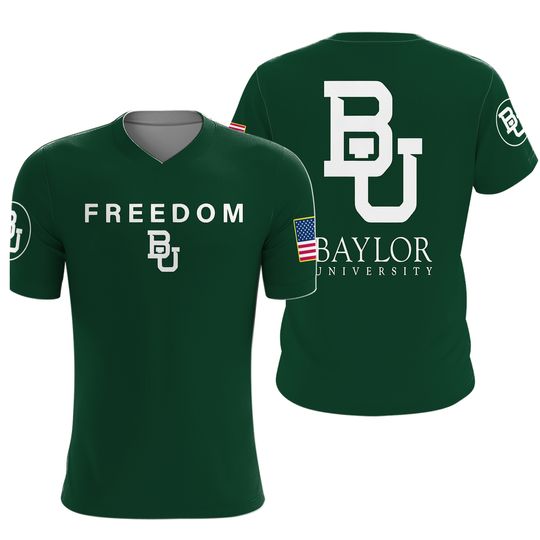 Baylor Bear Freedom Speech Campus Charlie Kirk 2025 T-Shirt 3D
