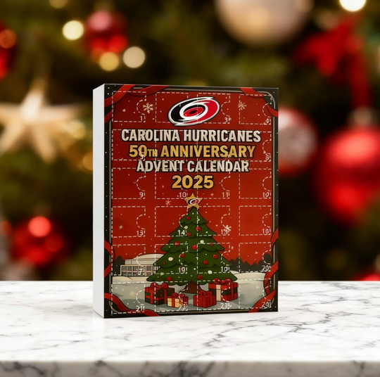 Carolina Hurricanes 50th Anniversary Acrylic Advent Calendar Blind Box