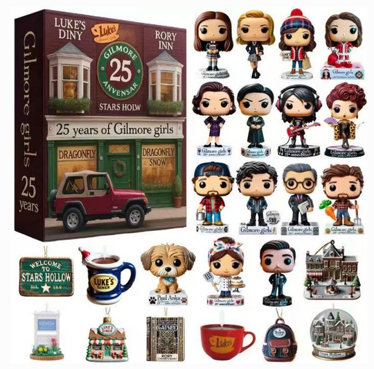 Gilmore Girls 25th Anniversary Acrylic Advent Calendar Blind Box
