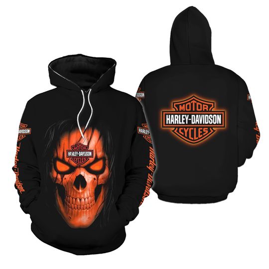 Harley Racing Davidson 3D Hoodie