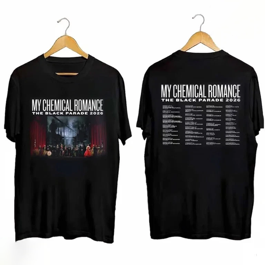 My Chemical Romance The Black Parade 2026 Tour T-shirt
