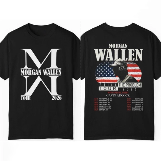 Wallen Western Still The Problem 2026 Tour Merch Unisex T-Shirt