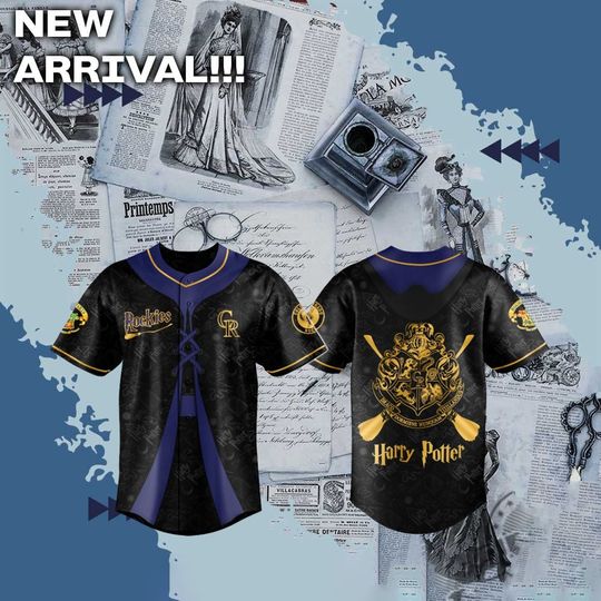 Colorado Rockies Baseball Jersey Harry Potter Night Special Edition