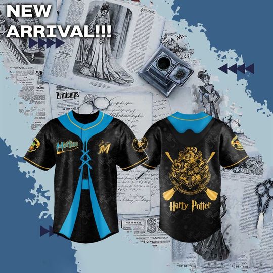 Miami Marlins Harry Potter Night Special Edition Baseball Jersey