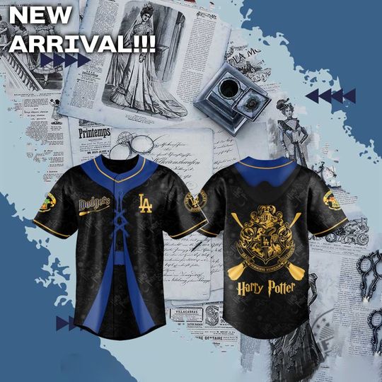 Discover Los Angeles Dodgers Harry Potter Night Special Edition Baseball Jersey