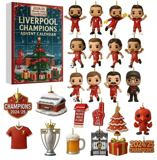 Discover Liverpool Acrylic Advent Calendar Blind Box