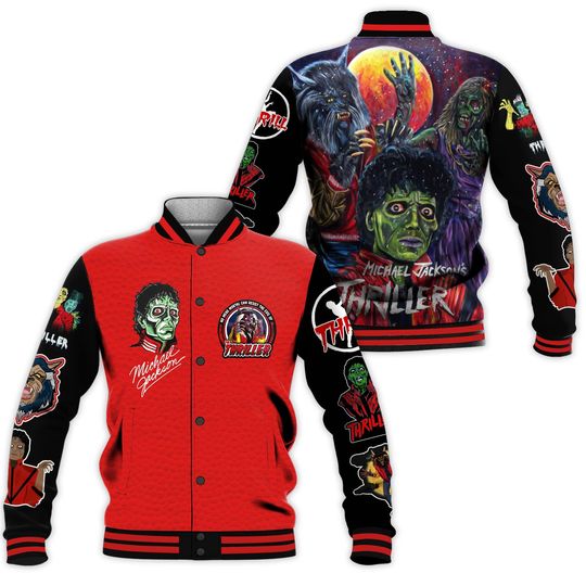 Michael Jackson Thriller Baseball Jacket