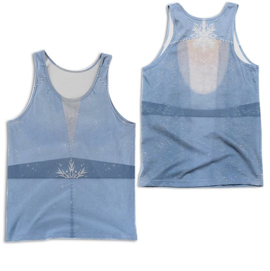 Elsa Inspired Running Costume Tank Top for Princess Run Half Marathon Weekend | Transformation