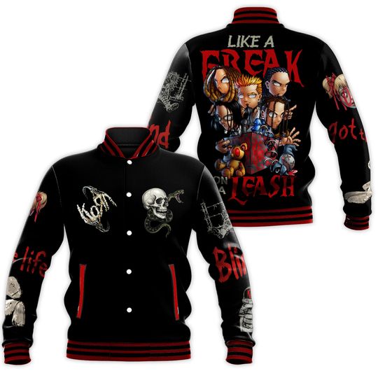Korn New Baseball Jacket For Fan