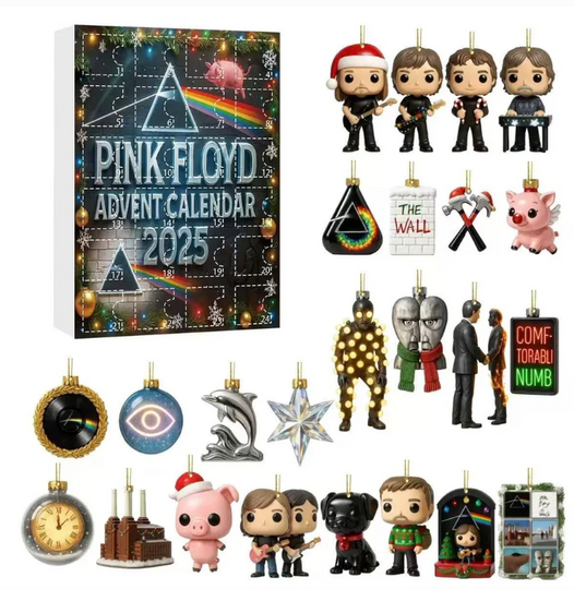Pink Floyd Acrylic Advent Calendar 2025