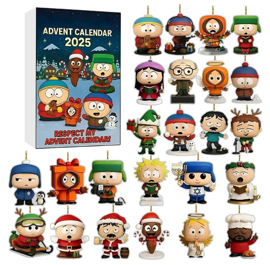 South Park Christmas Acrylic Advent Calendar Blind Box