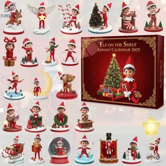 Discover Elf On The Shelf 2025 Advent Calendar