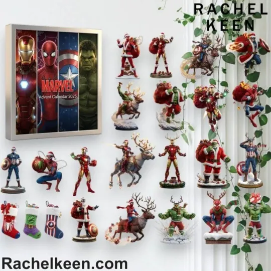 Discover Marvel Heroes Christmas Advent Calendar