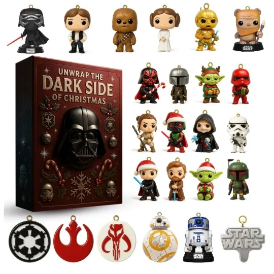 Discover Star Wars Unwrap The Dark Side Of Christmas Advent Calendar
