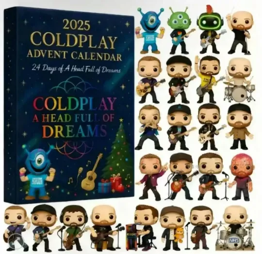 Discover Coldedplay A Head Full Of Dreams 2025 Advent Calendar