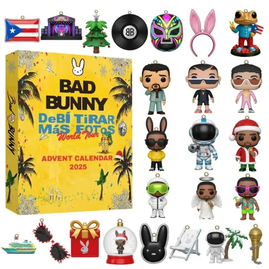 Discover Bad Buny Debi Tirar Mas Fotos Advent Calendar 2025