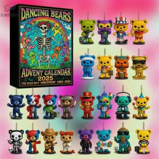 Grateful Dead 60th Anniversary Advent Calendar