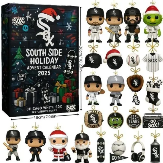 Discover Chicago White Soxx 125th Anniversary Advent Calendar 2025