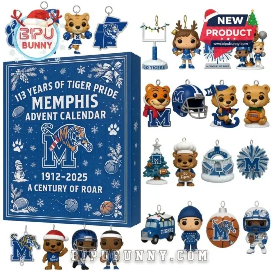 Discover 2025 Memphis Tigers Advent Calendar